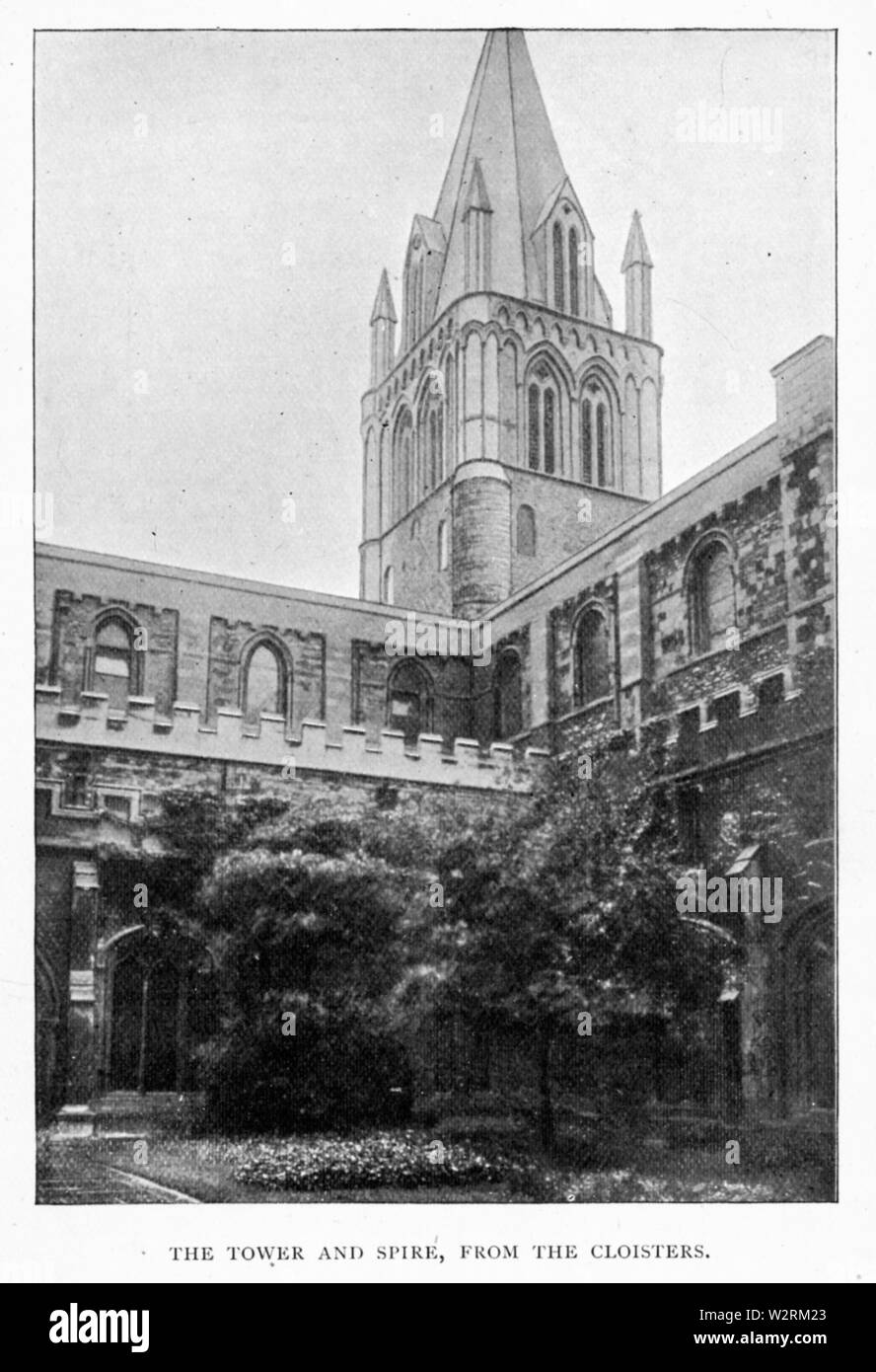 Chiesa cattedrale di Oxford 07 Foto Stock