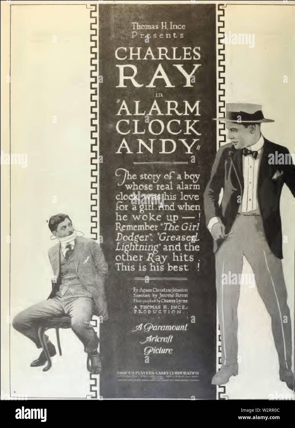 Charles Ray in sveglia Andy da Girolamo Stern Film 1920 giornaliero Foto Stock