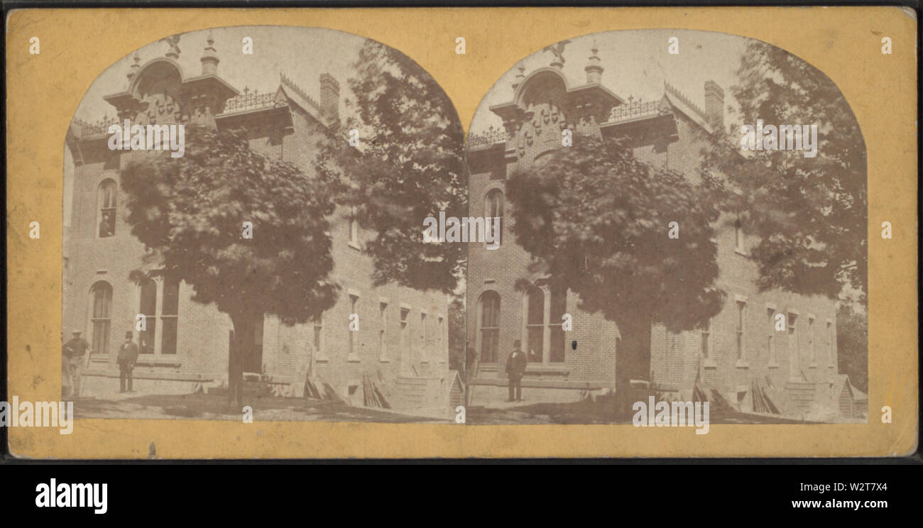 DA Bullard & Figlio di ufficio, Main Street, MEDIANTE L F Hurd Foto Stock