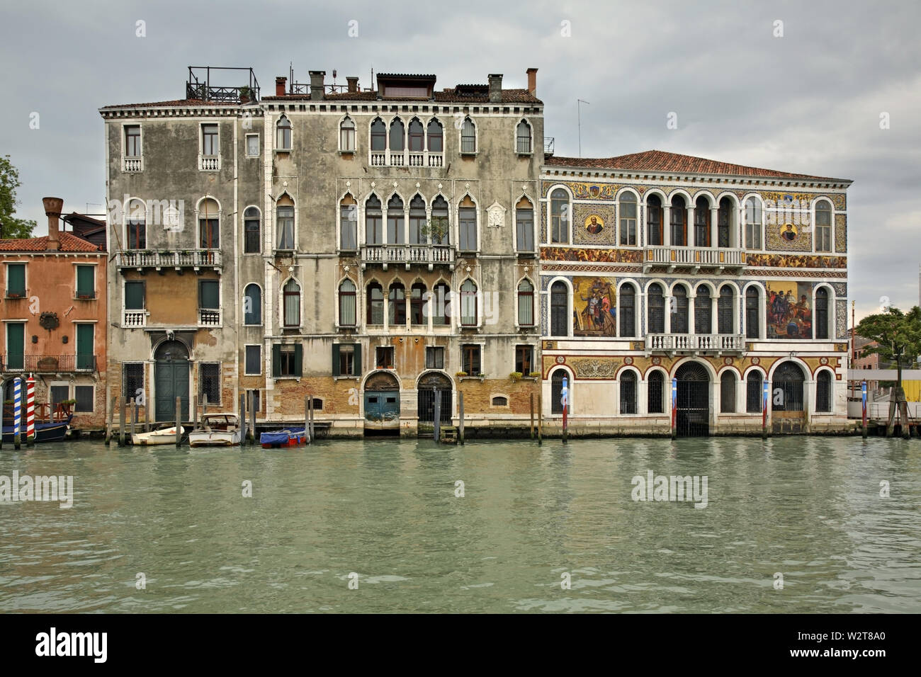 Canal Grande di Venezia. Regione Veneto. Italia Foto Stock