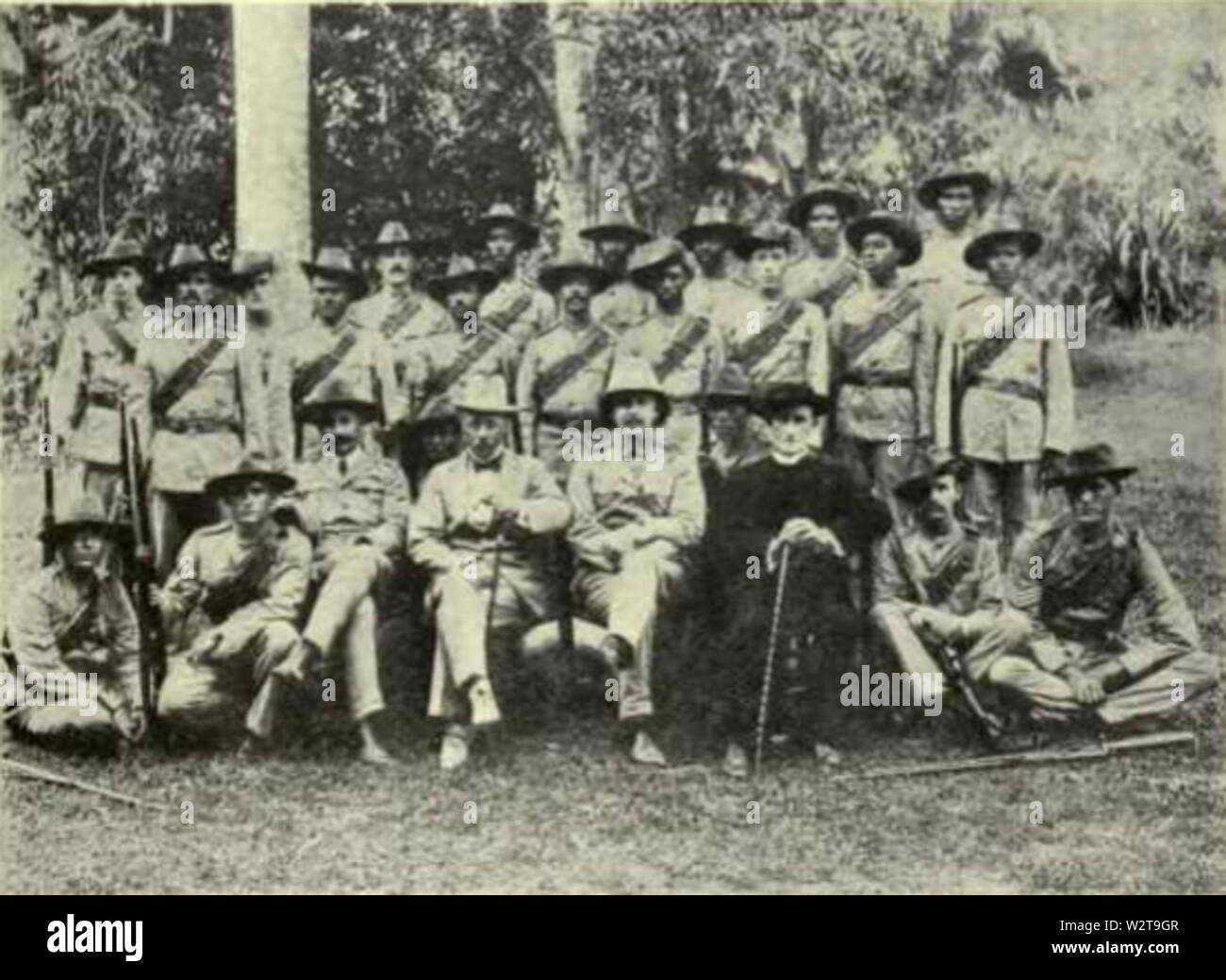 Forza di Difesa, Montserrat, 1915 Foto Stock