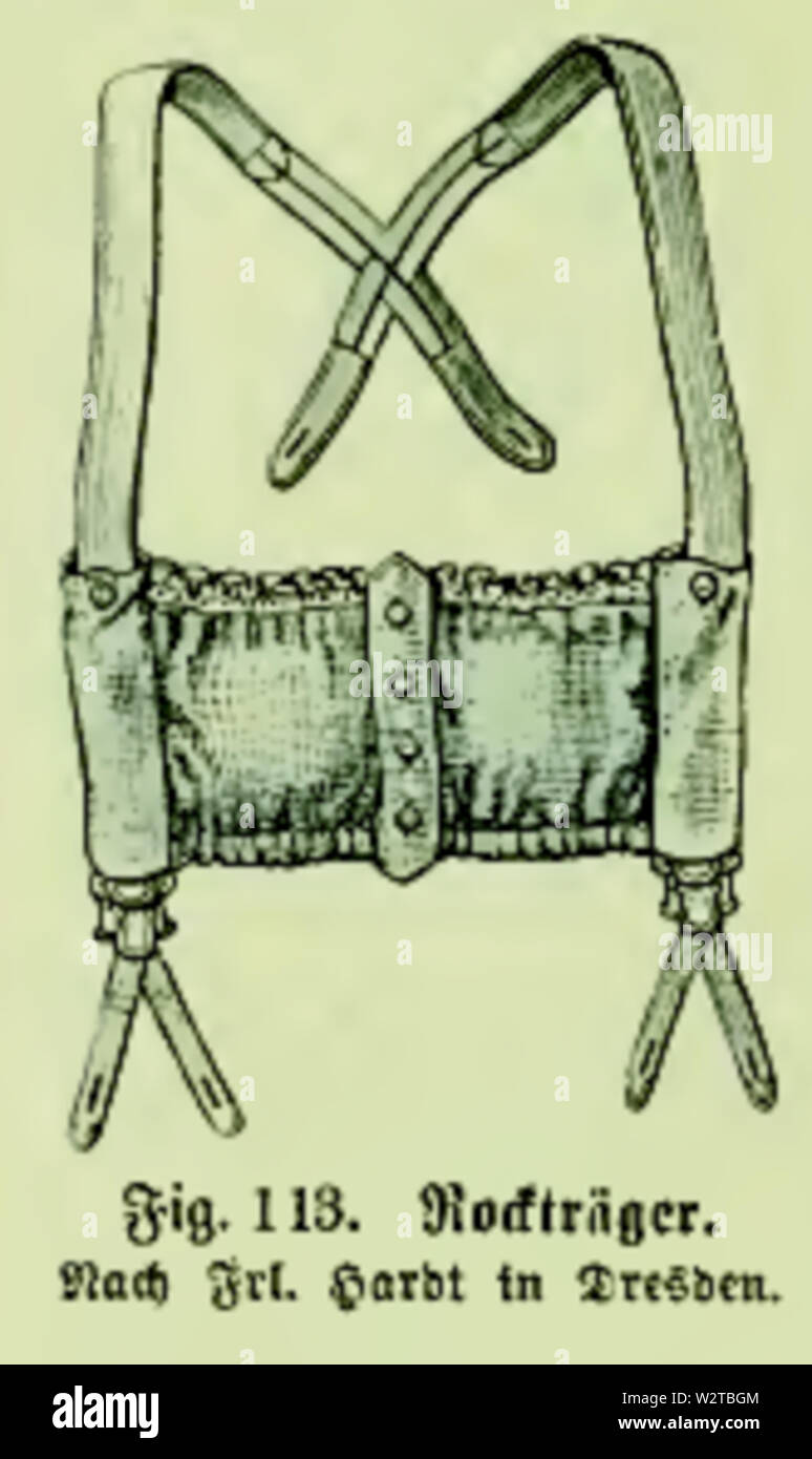 Die Frau als Hausärztin (1911) 113 Rockträger Foto Stock