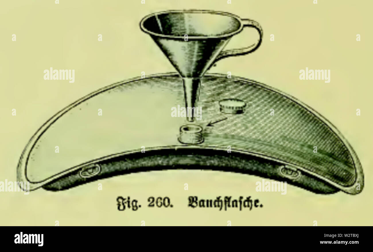 Die Frau als Hausärztin (1911) 260 Bauchflasche Foto Stock