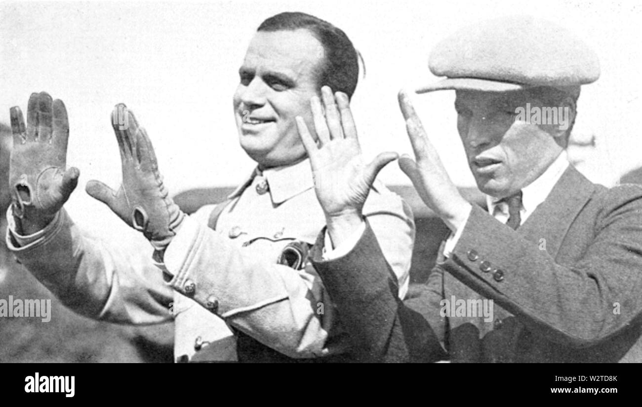 Douglas Fairbanks e charlie chaplin Foto Stock
