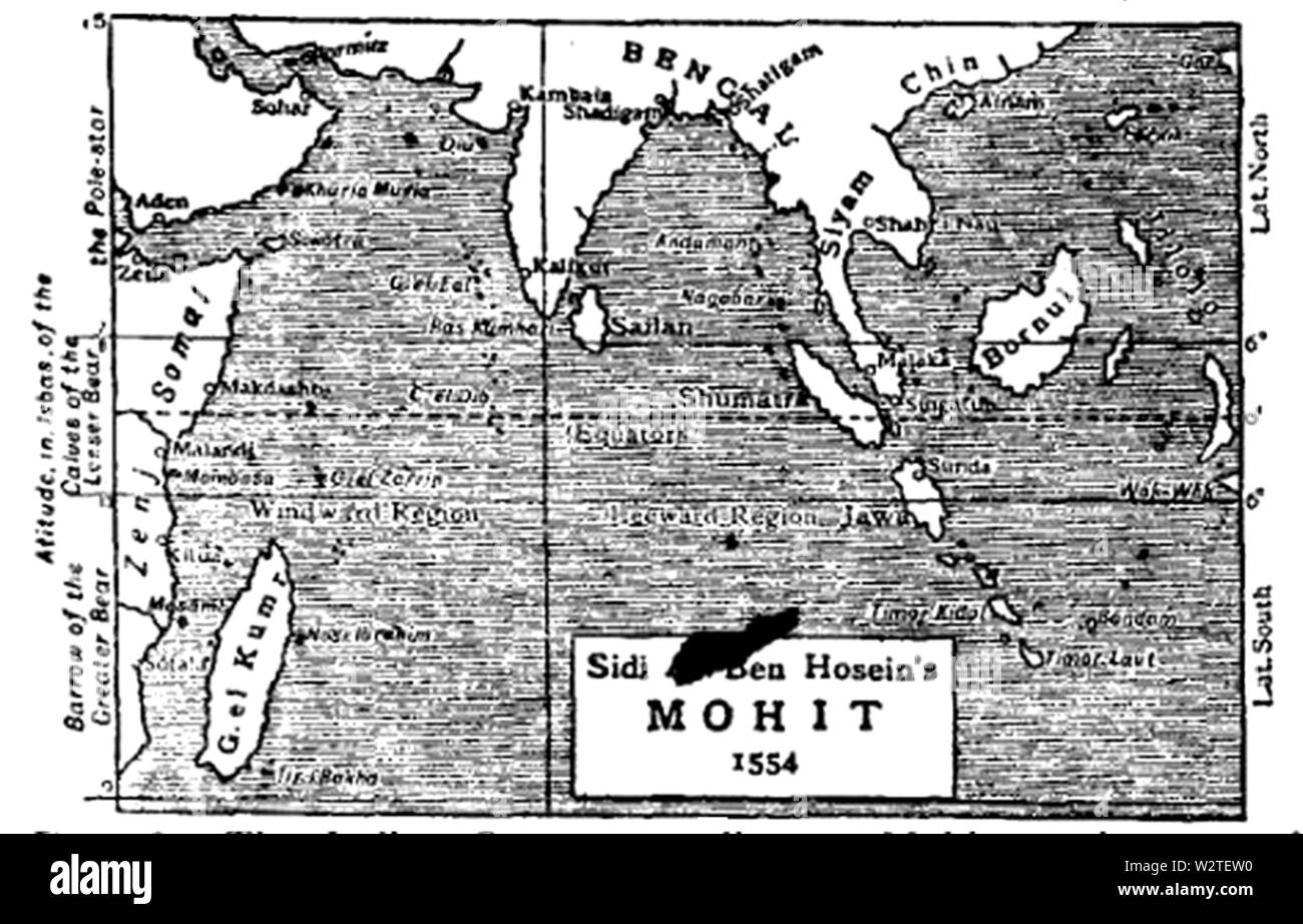 EB 1911 Mappa Fig 18 Foto Stock