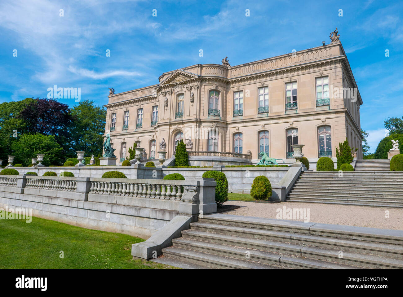 L'Elms, Mansion, Newport, Rhode Island, STATI UNITI D'AMERICA Foto Stock