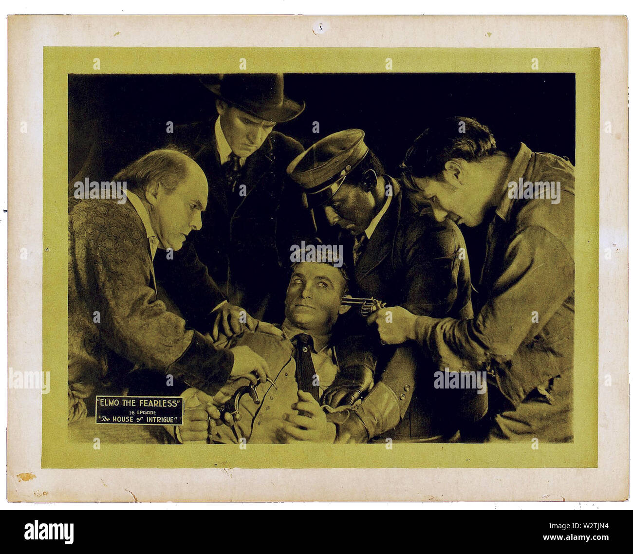 Elmo impavidi lobby card Foto Stock