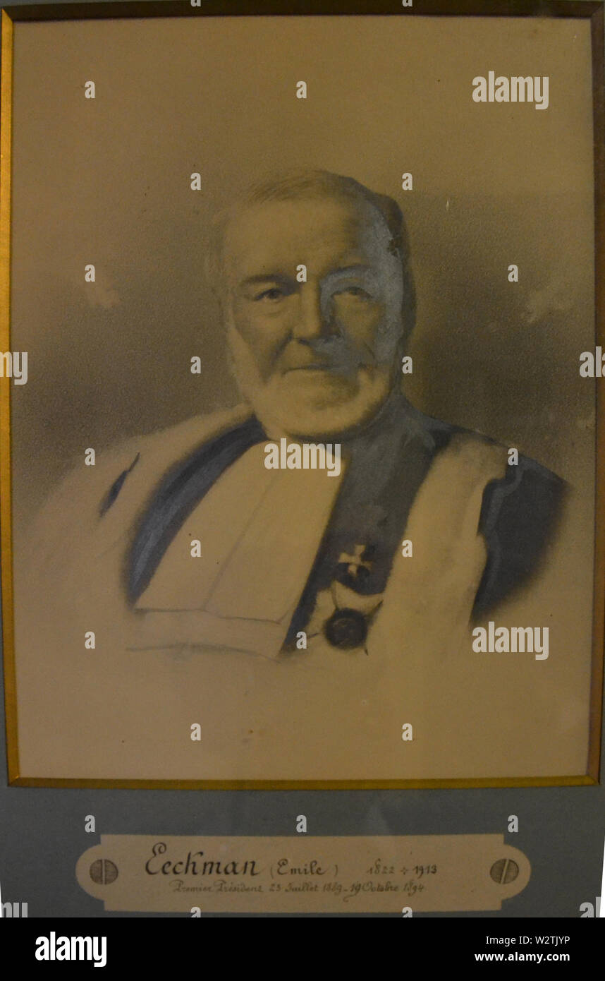 Emile Eeckman (1822-1913) Foto Stock