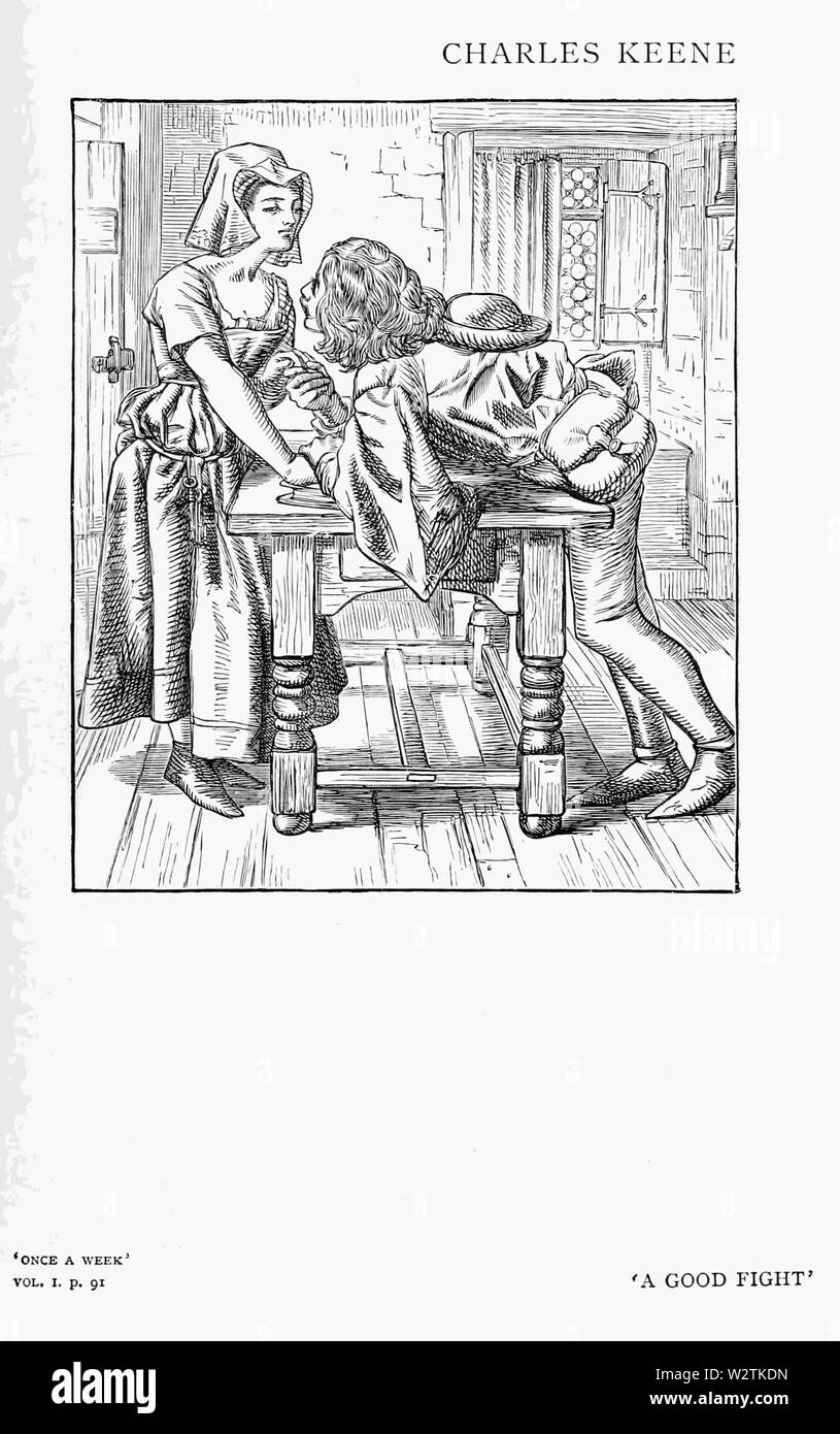 Illustrazione inglese - Gli anni Sessanta p064 Foto Stock