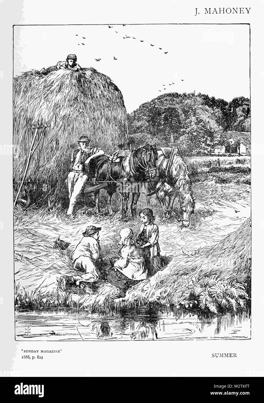 Illustrazione inglese - Gli anni Sessanta p176 Foto Stock