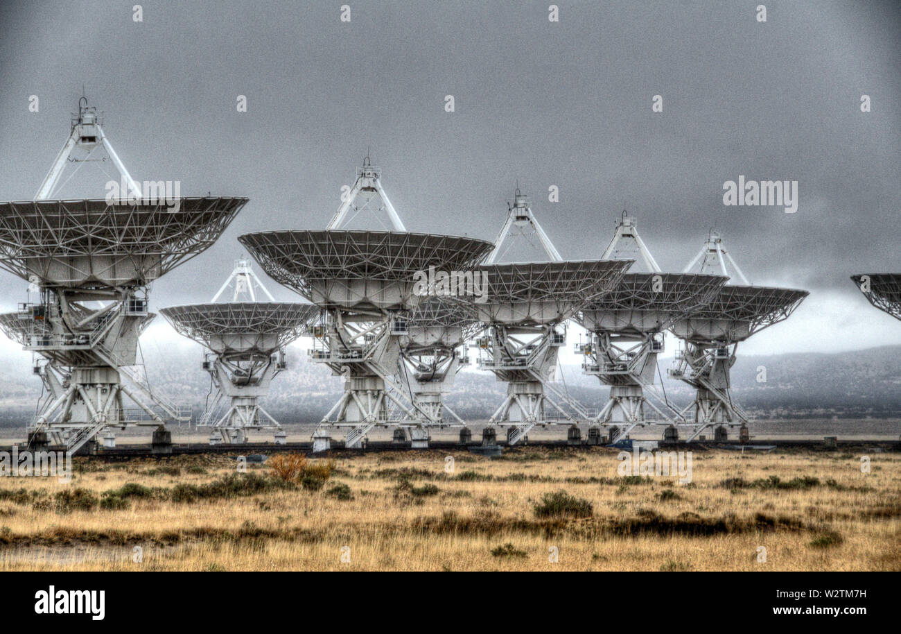 VLR Radio Telescope Foto Stock