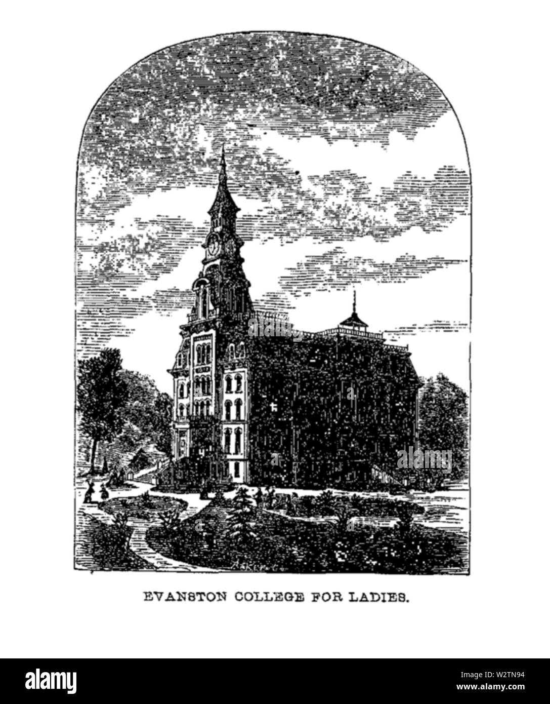 Evanston College per signore Foto Stock