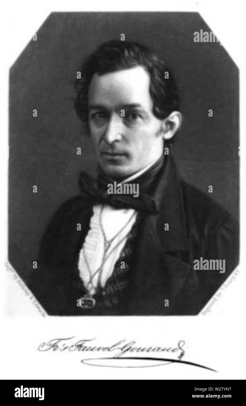 Francesco Fauvel Gouraud 1845 Foto Stock