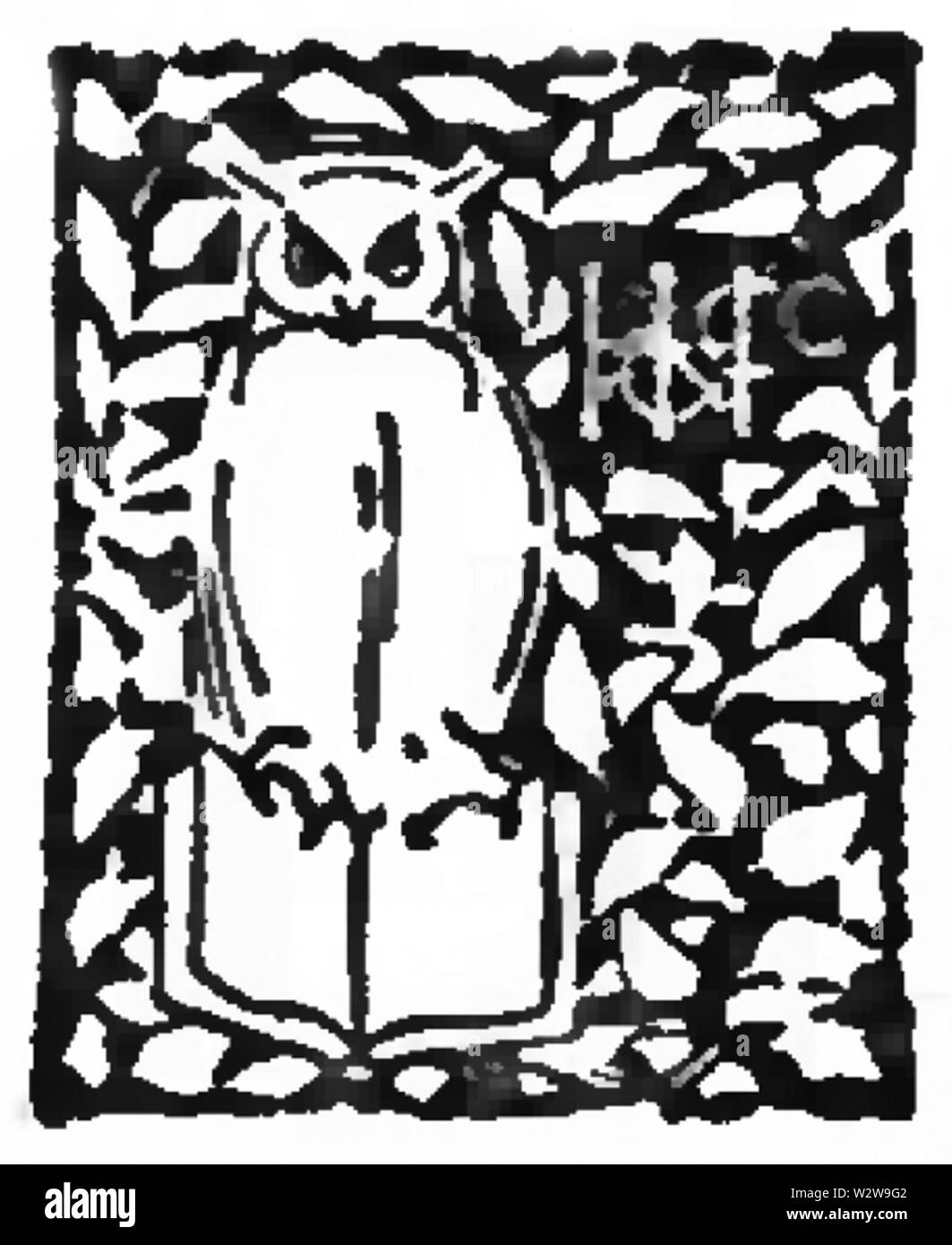 Henry Holt e company Logo 1900 Foto Stock