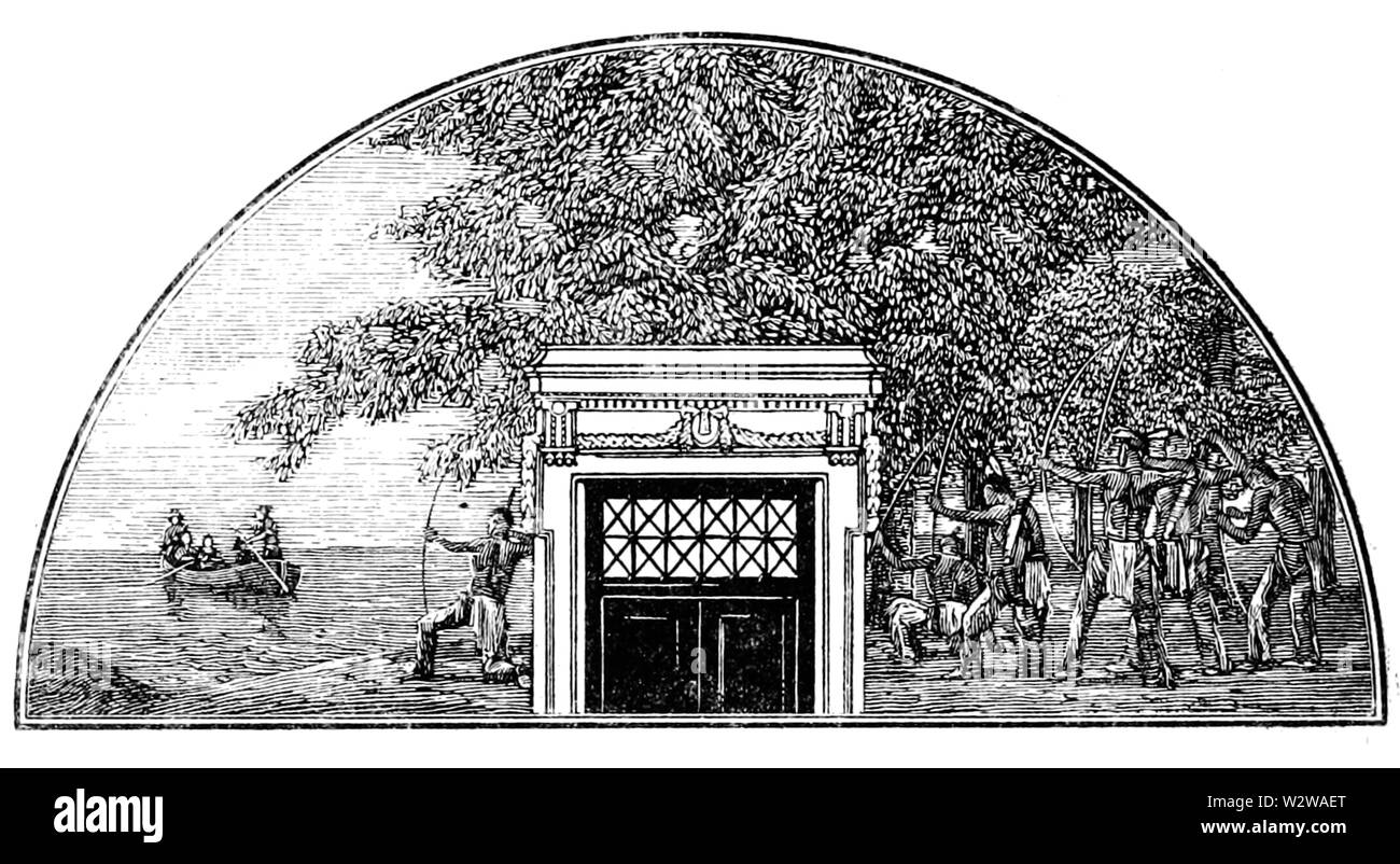 La storia di Hudson County e del vecchio villaggio di Bergen 0028 Foto Stock