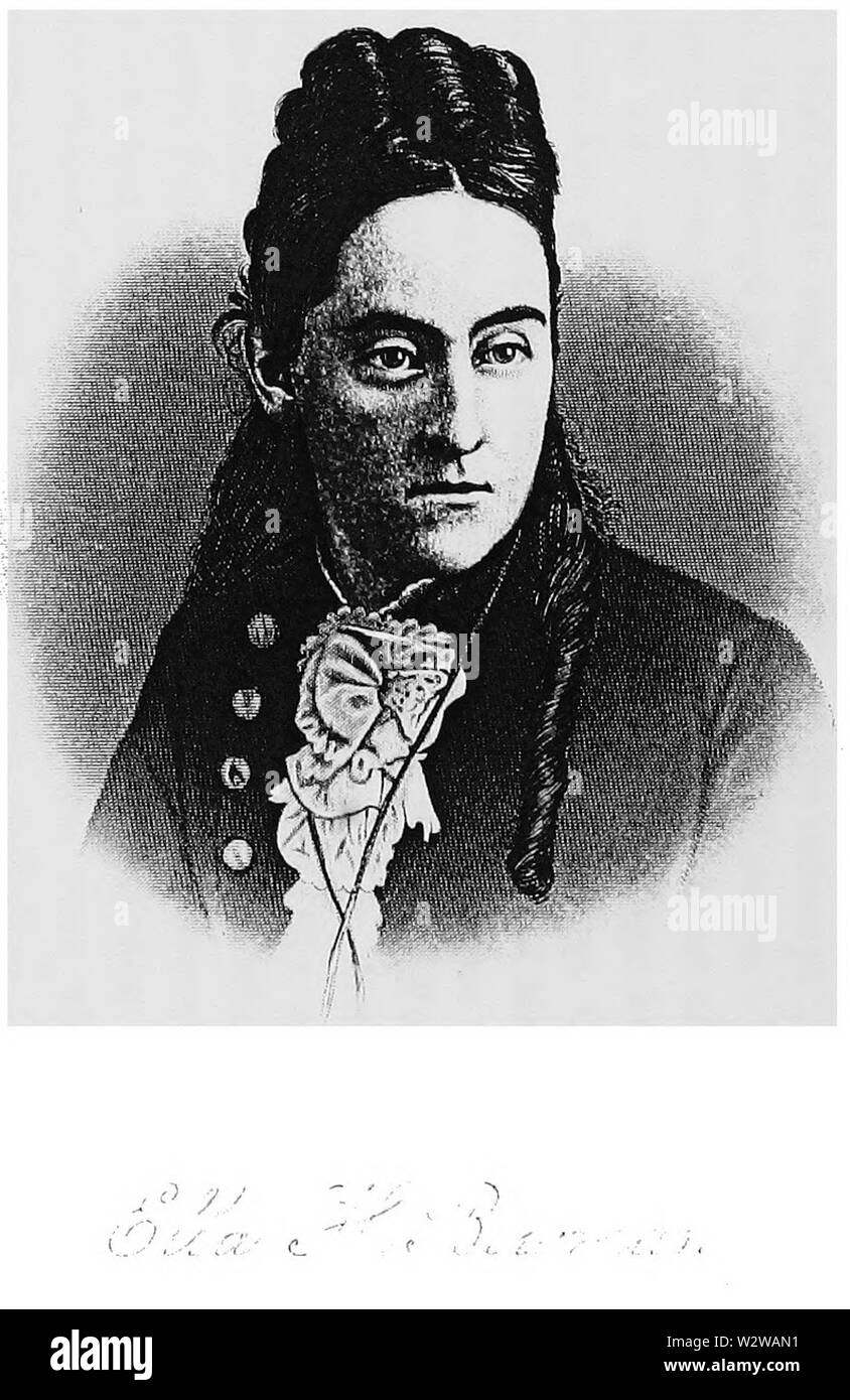 Storia della Contea di Warren ritratto di Ella H Bowman Foto Stock