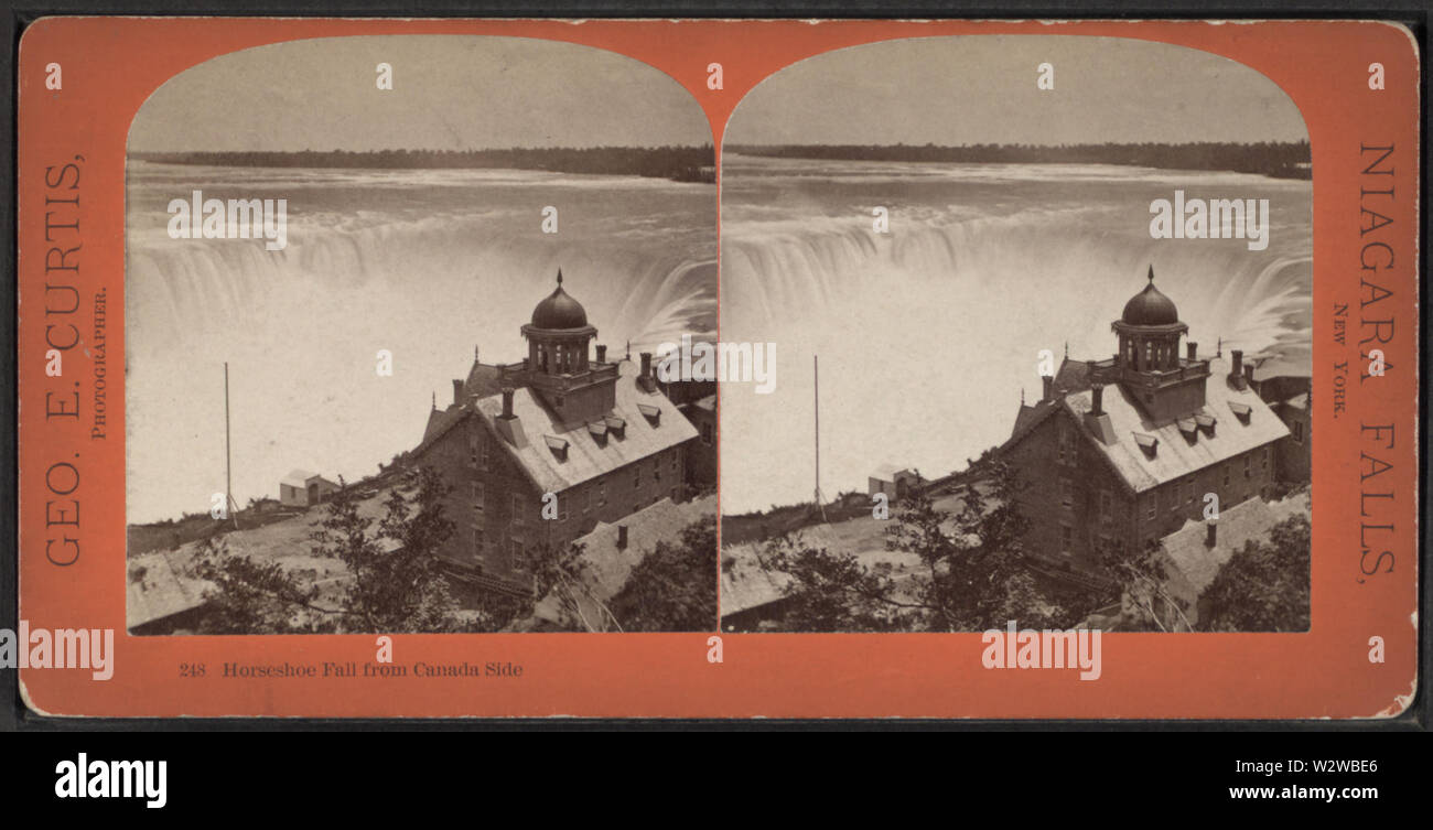 Il ferro di cavallo cadono dal Canada lato, da Curtis, George e, d 1910 Foto Stock