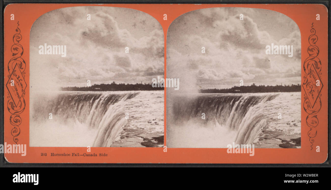 Cascata Horseshoe, Canada lato, da Curtis, George e, d 1910 Foto Stock