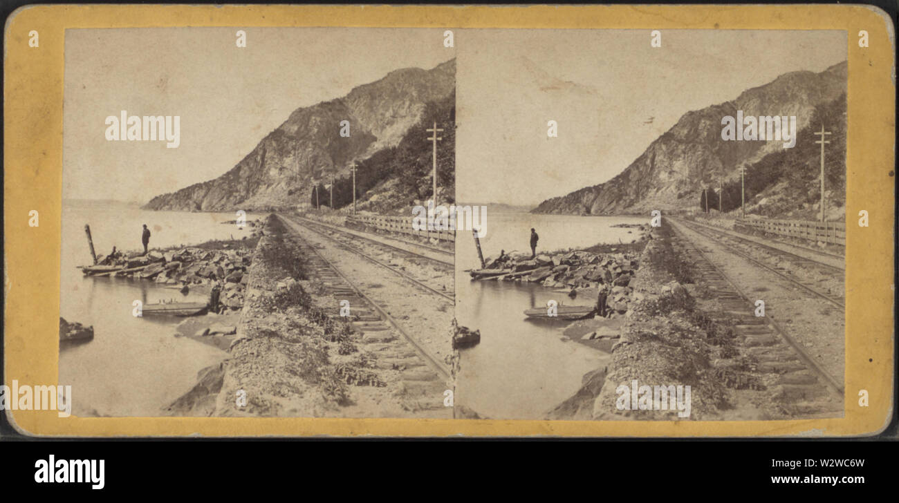 Hudson RR, da Robert N Dennis raccolta di vista stereoscopica Foto Stock
