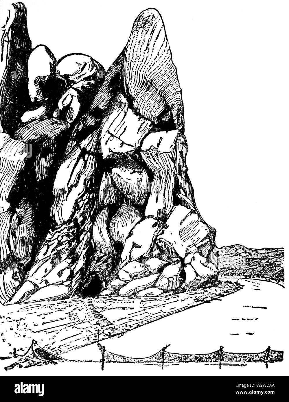 Illustrazione a p 201 in soli in modo storie (c1912) Foto Stock