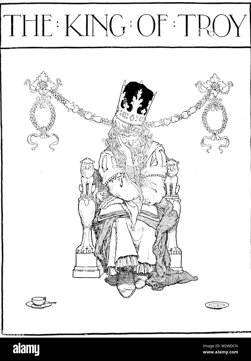 La figura alla pagina 15 di Bill il Minder Foto Stock