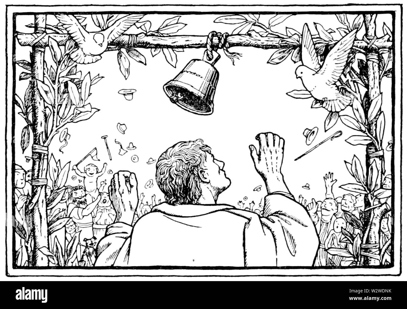 La figura alla pagina 70 in Europa di fata prenota Foto Stock