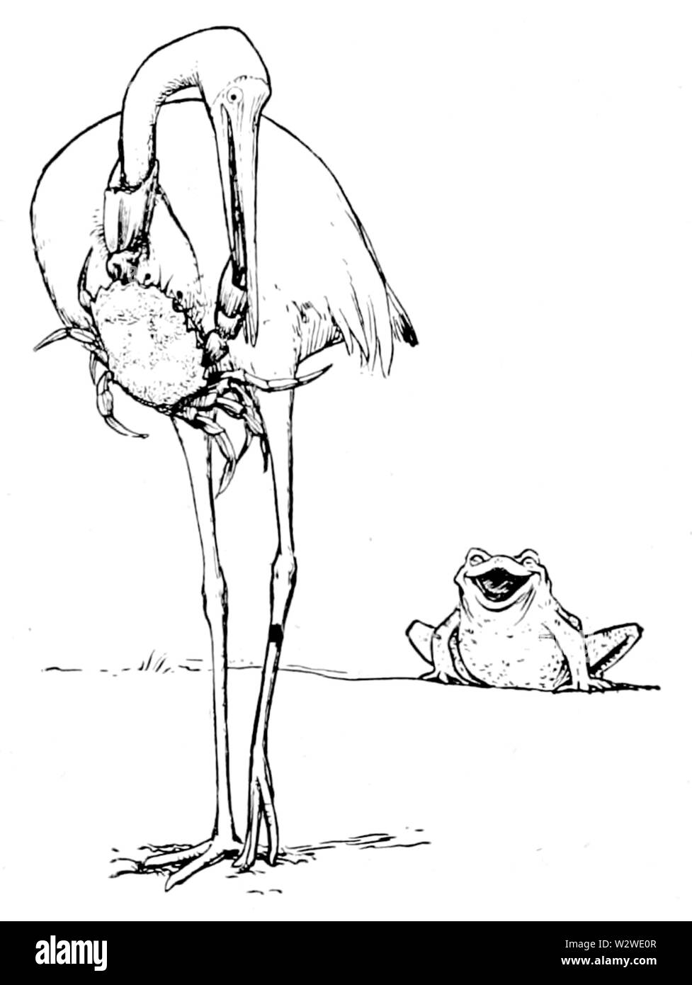 Inserto di illustrazioni a pagina 50 Indiani di favole (1892) Foto Stock