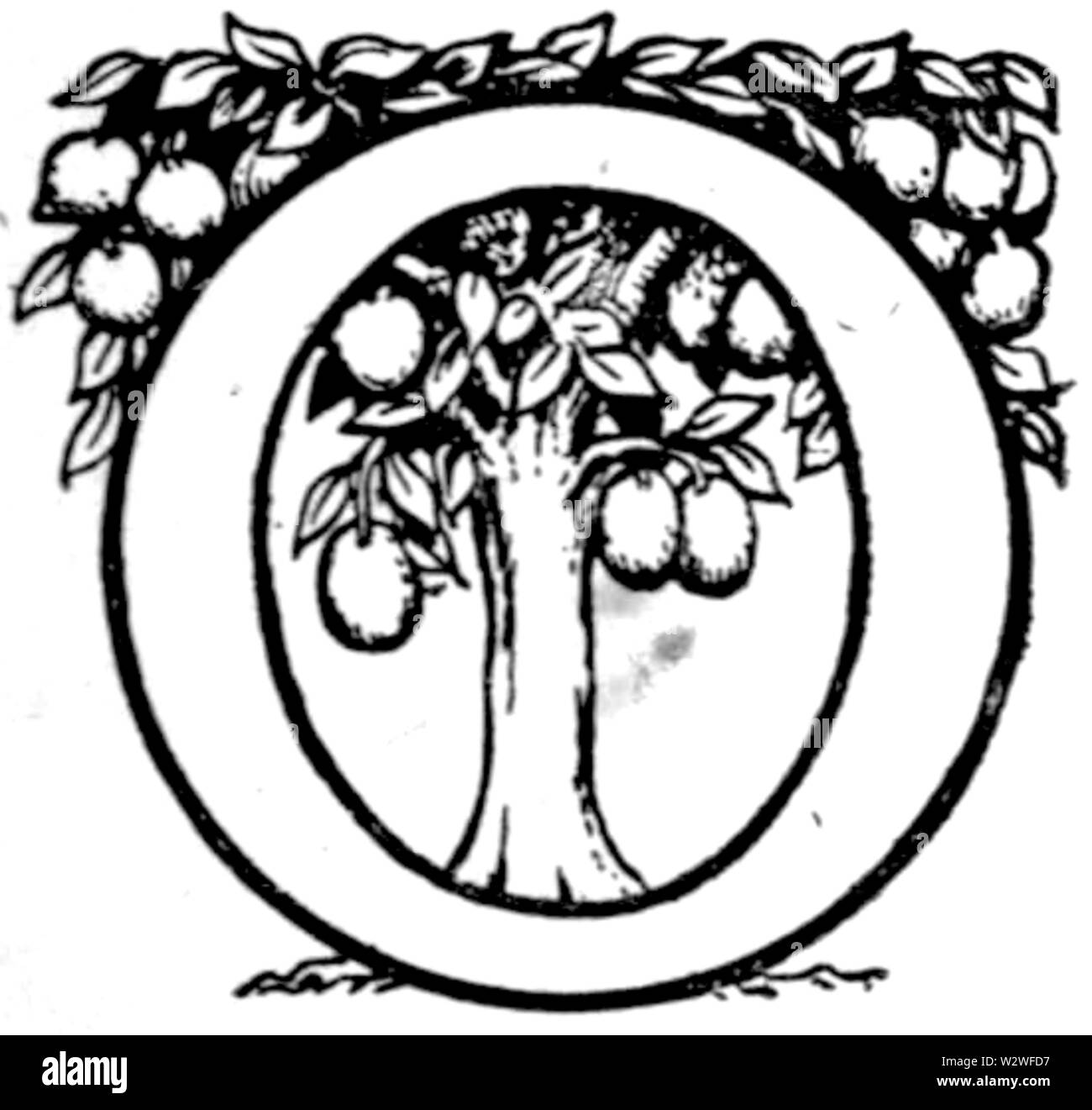 A iniziale pagina 21 Indiani di favole (1892) Foto Stock