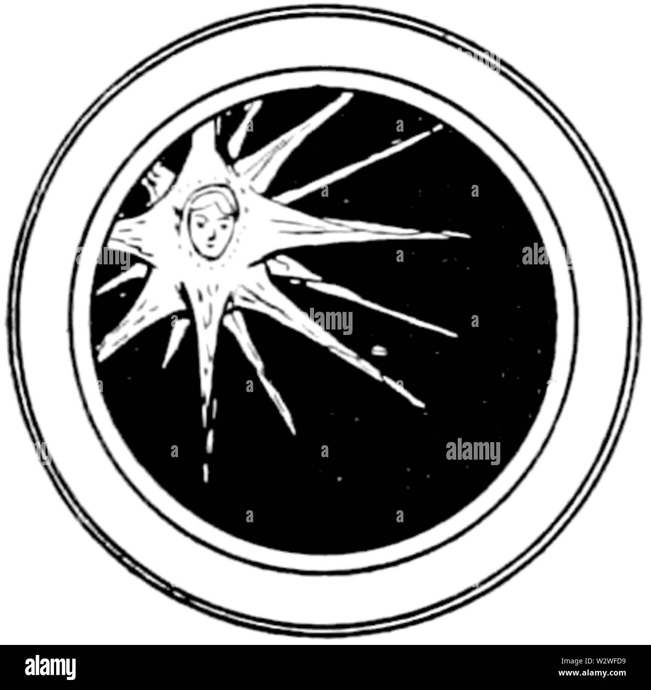 Primo a pagina 218 Indiana di favole (1892) Foto Stock