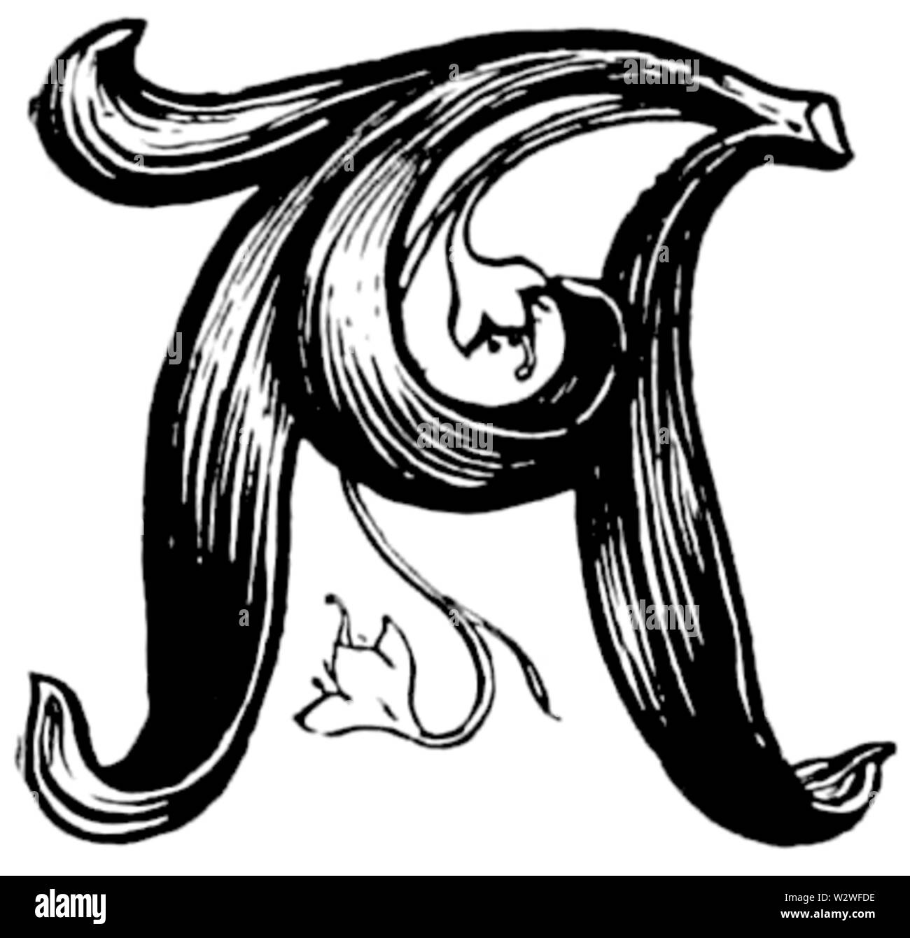 A iniziale pagina 150 Indiana di favole (1892) Foto Stock