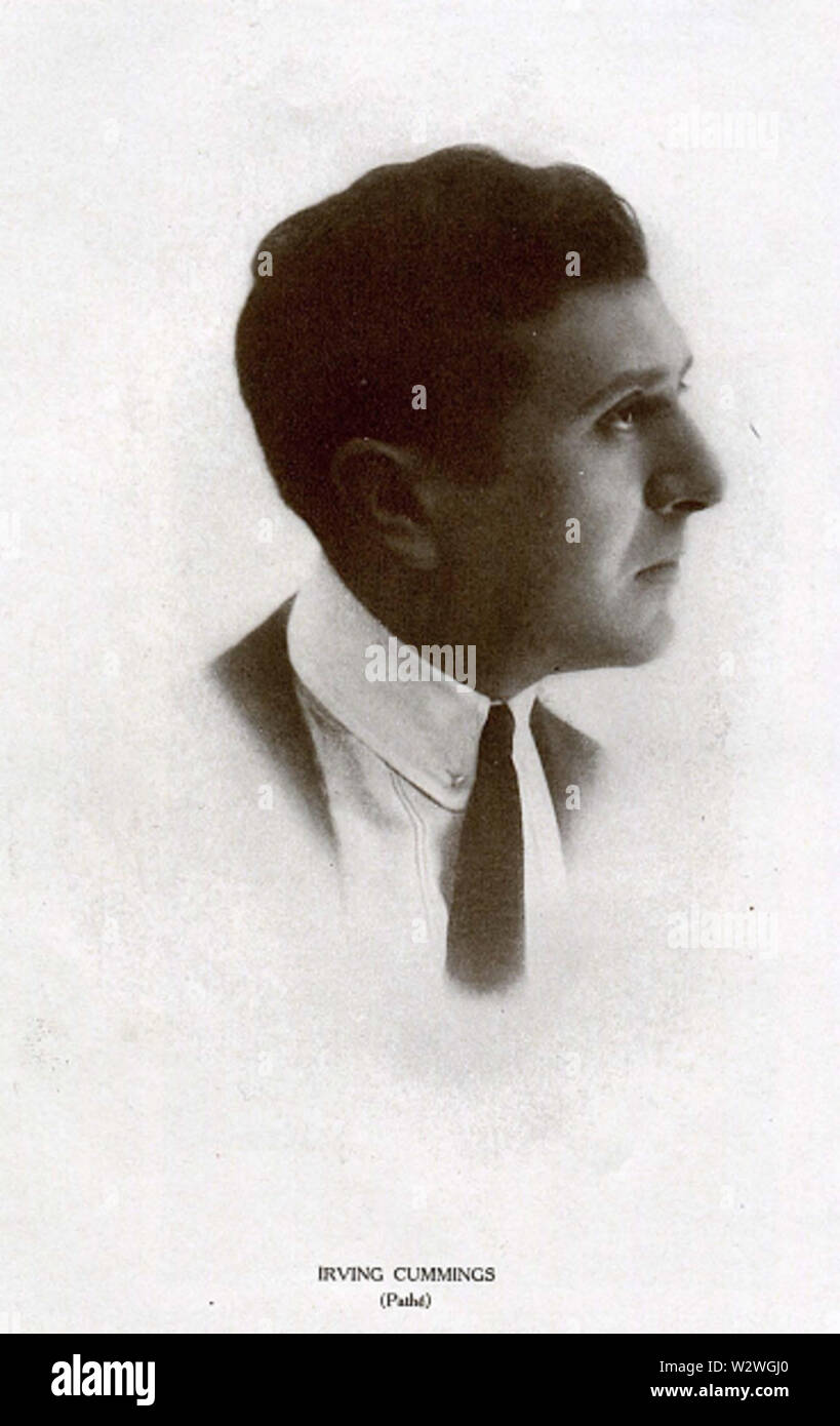 Irving Cummings Motion Picture magazine Maggio 1914 Foto Stock