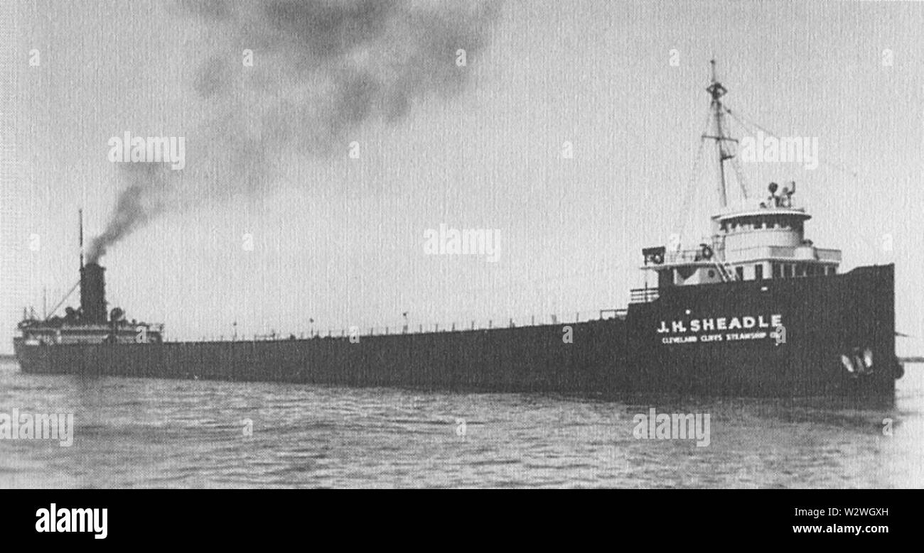 JH Sheadle priot al 1913 Grandi Laghi storm Foto Stock