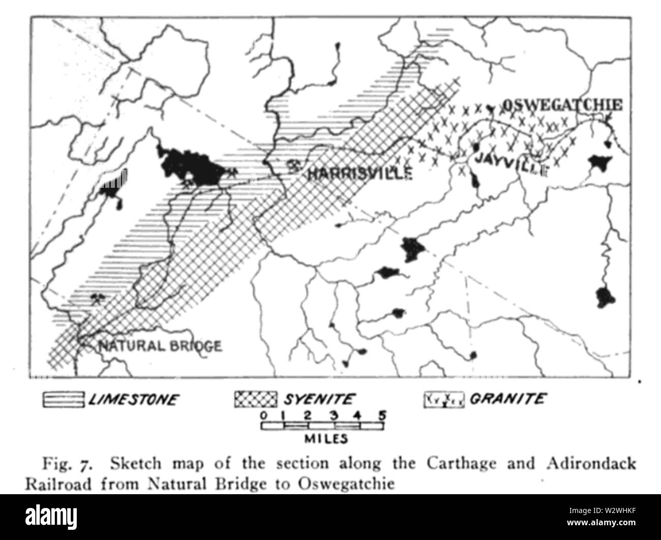 Jayville materiali di cava Foto Stock