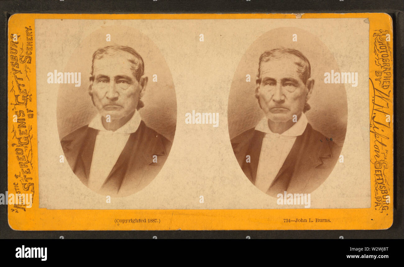 L John Burns, da Tipton, William H, 1850-1929 Foto Stock