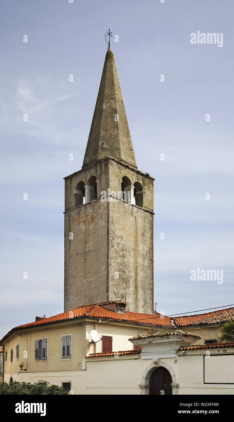 Basilica Eufrasiana - Basilica Cattedrale dell Assunzione di Maria a Porec. Croazia Foto Stock