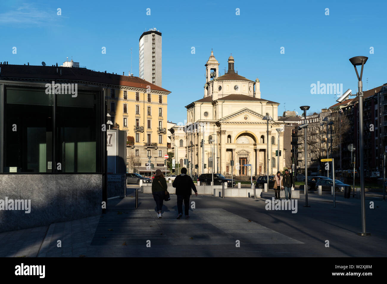 L'Italia, Lombardia, Milano, San Gioachimo chiesa Foto Stock