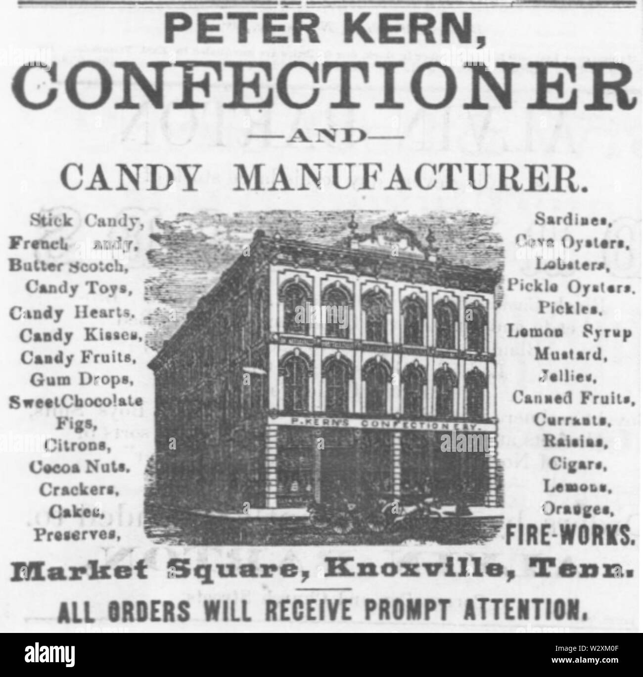 Kern-dolci-ad-1881 Foto Stock