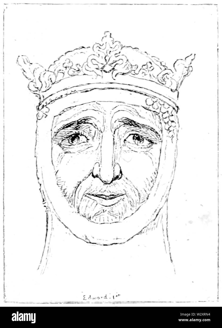 La vita di William Blake (1880), volume 1, rivolta a pagina 300 (c) Foto Stock