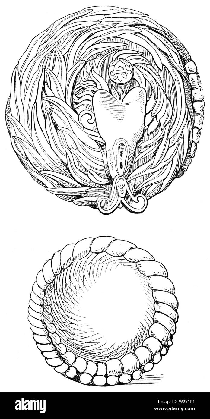 MASR V2 D321 serpente azteco figure Foto Stock