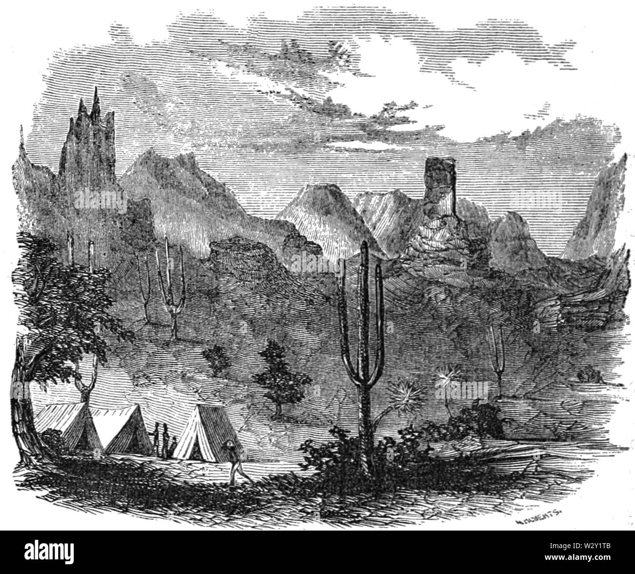 MASR V2 D456 scenario sul Gila Foto Stock