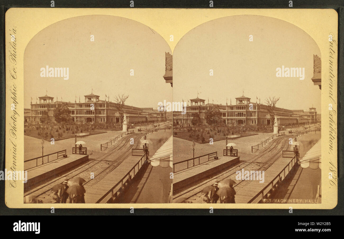 La sala macchine, da Centennial Photographic Co 6 Foto Stock