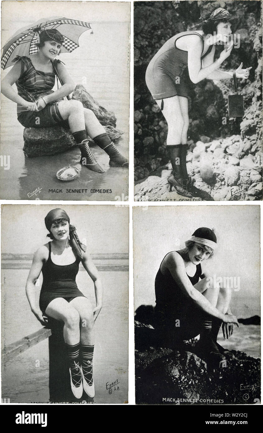 Mack Sennett bellezze di balneazione Foto Stock