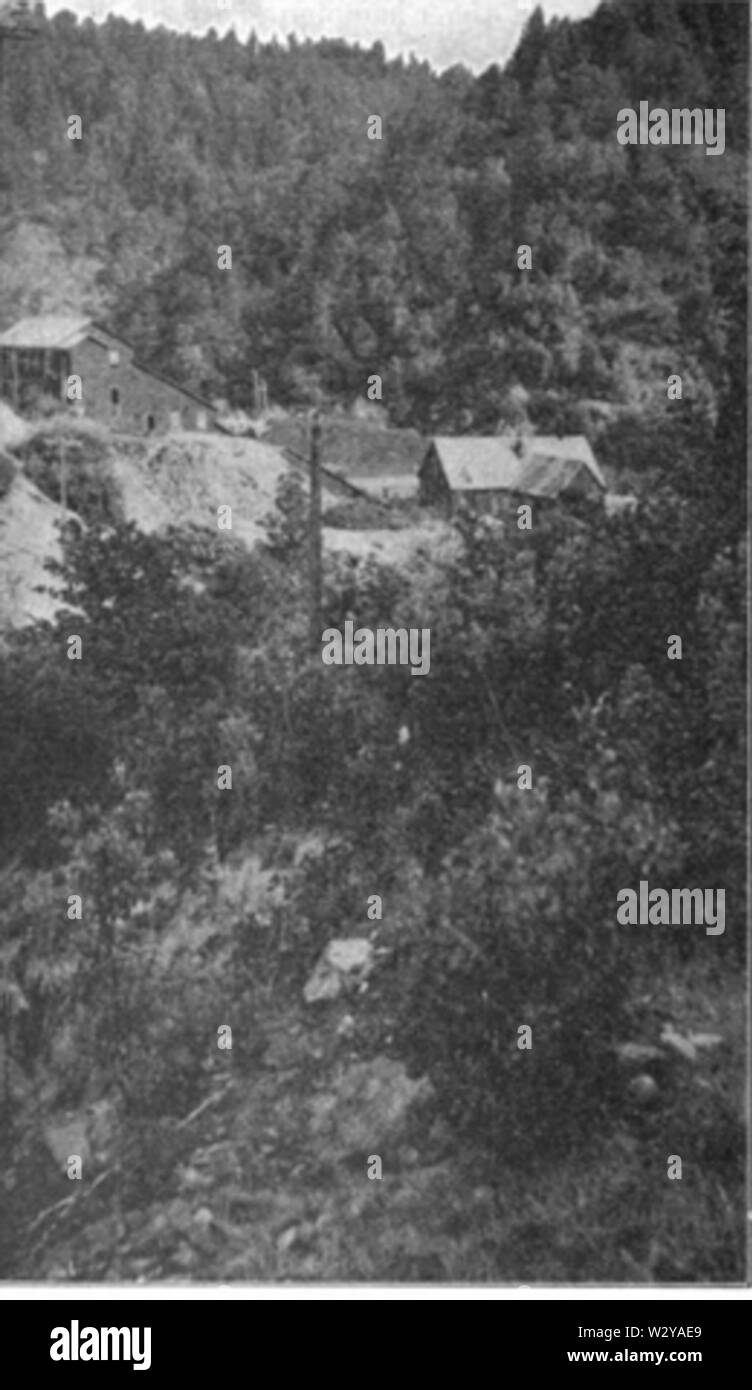 Mulino di cianuro e di pianta del gruppo Champion-Providence Foto Stock