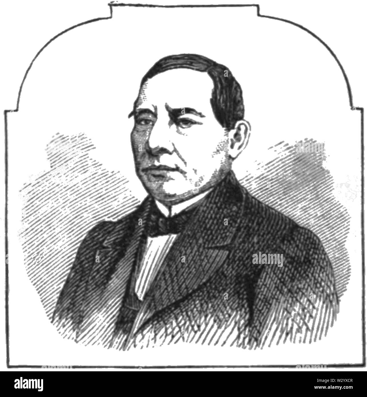 OSR Messico D318 Benito Juarez Foto Stock