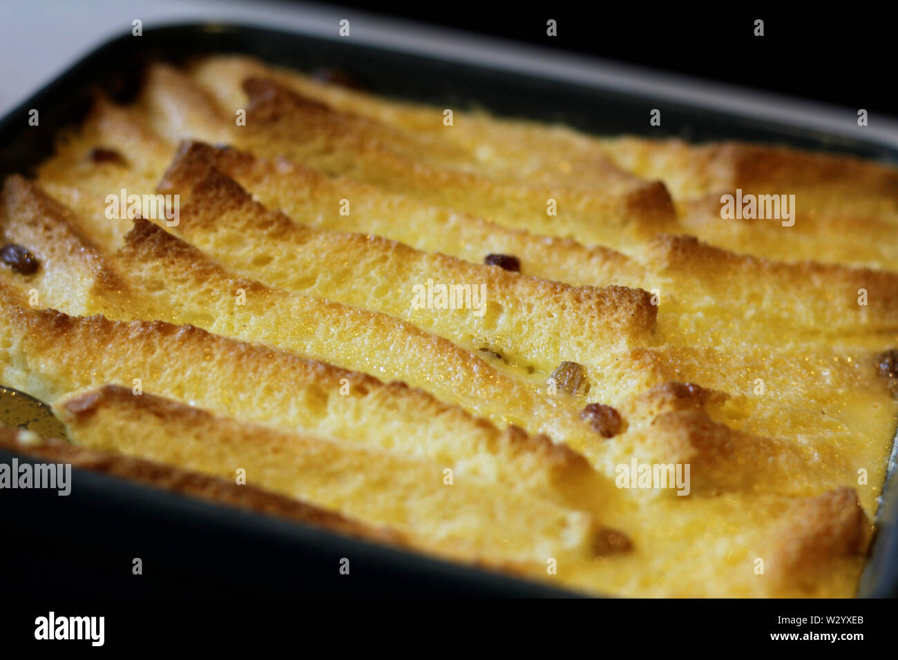 Deserto servito dopo cena Foto Stock