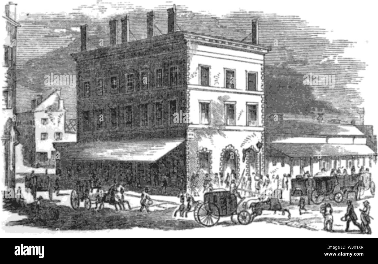 OldColonyFallRiverDepot SouthStreet Midgley SightsInBoston Foto Stock