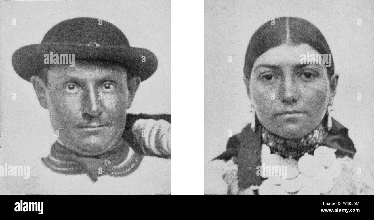 PSM V54 D643 i popoli degli stati balcanici popolo bulgaro Foto Stock