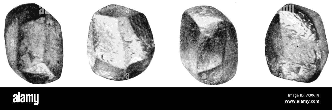 PSM V56 D0084 quattro viste del diamante di Oregon Foto Stock