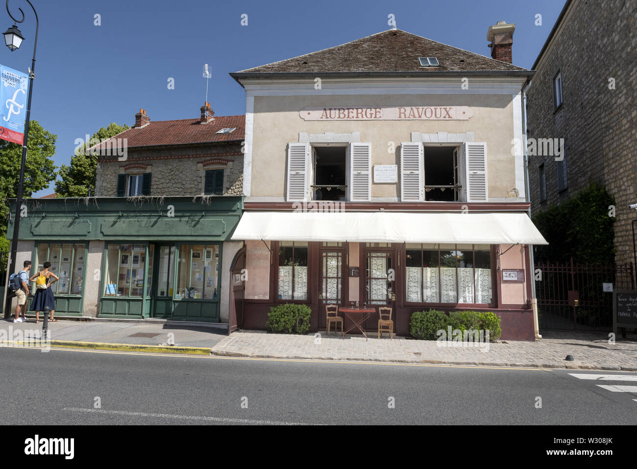 Francia, Auvers-sur-Oise, 2019/06. Associato con molti artisti famosi, il più prominente è Vincent van Gogh. Foto Stock