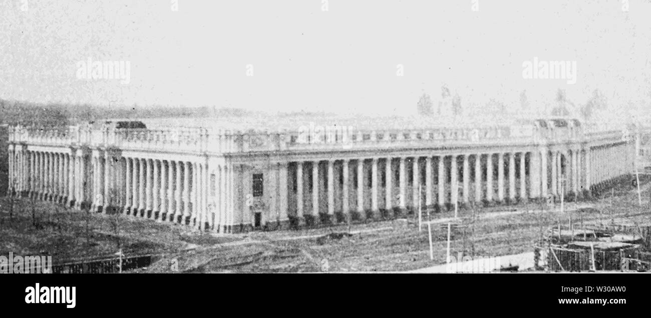 PSM V64 D387 Palace di educazione e di economia sociale Foto Stock